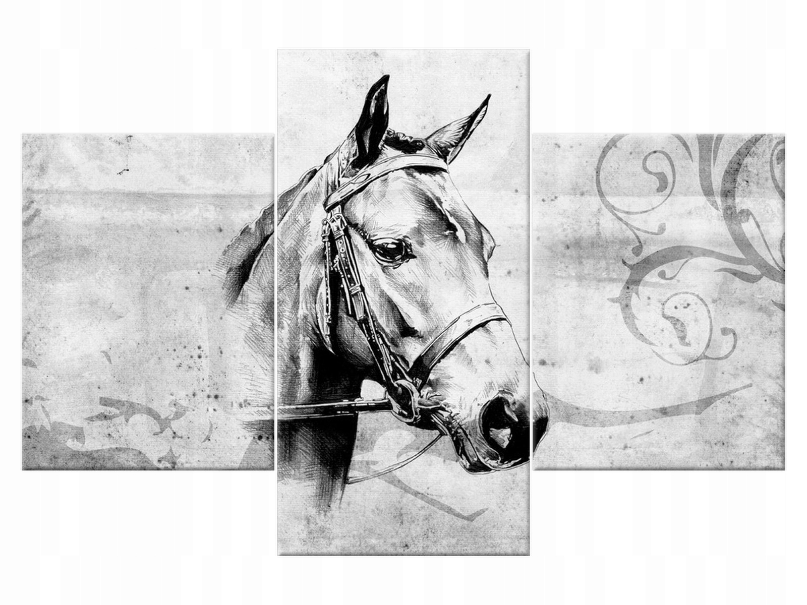 

Obraz Tryptyk Koń 90x60 Abstrakcje Zwierzęta