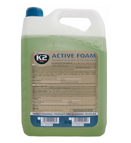 K2 PIANA AKTYWNA AKTIVE FOAM DO MYJKI, KARCHERA 5L Producent K2