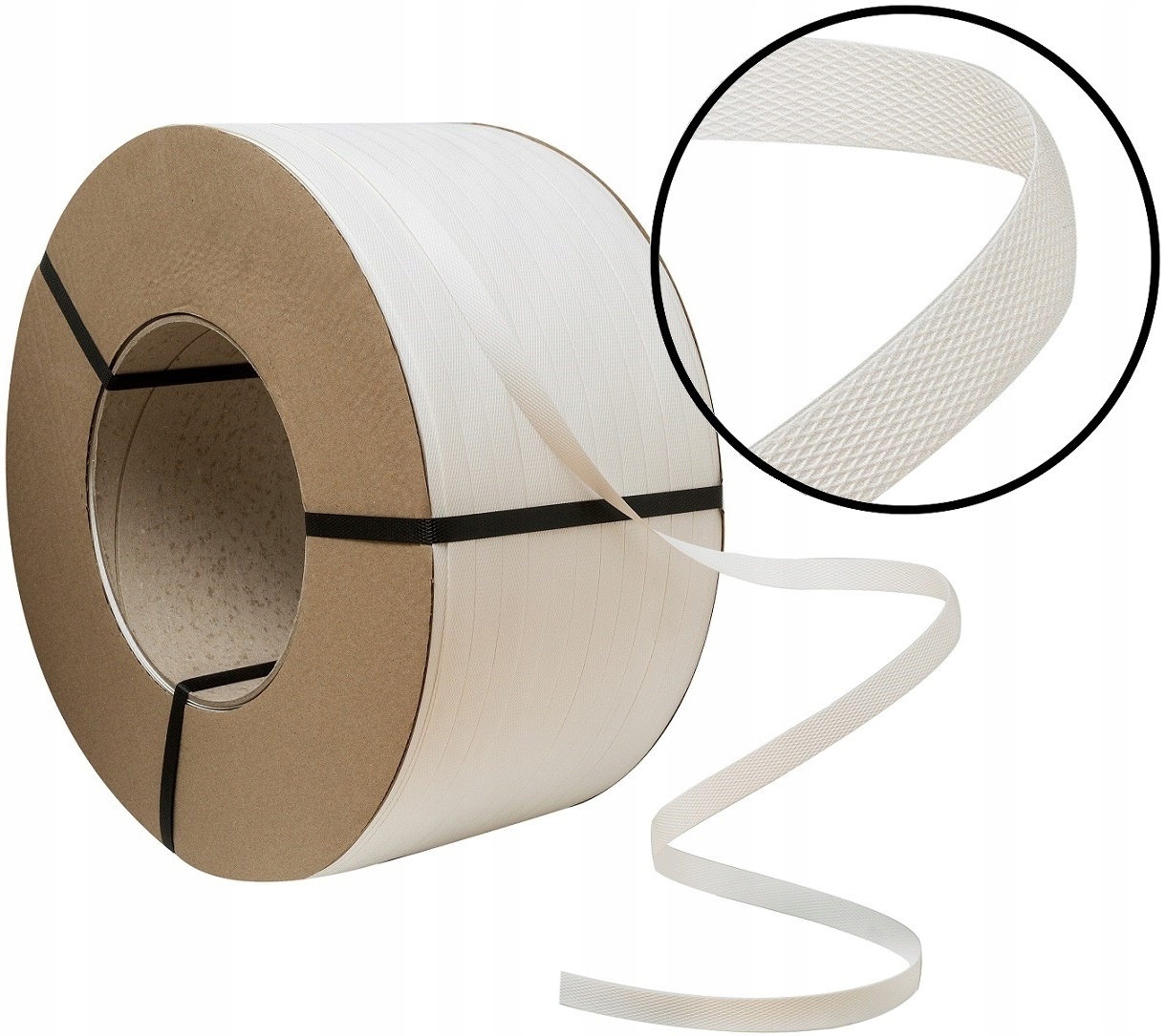 12mm TAŚMA PP BANDOWNICA do spinania palet ZESTAW napinacz ZAPINKI Marka inny