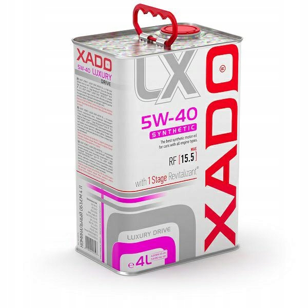 

Xado Atomic Oil Luxury Drive 5w40 4L