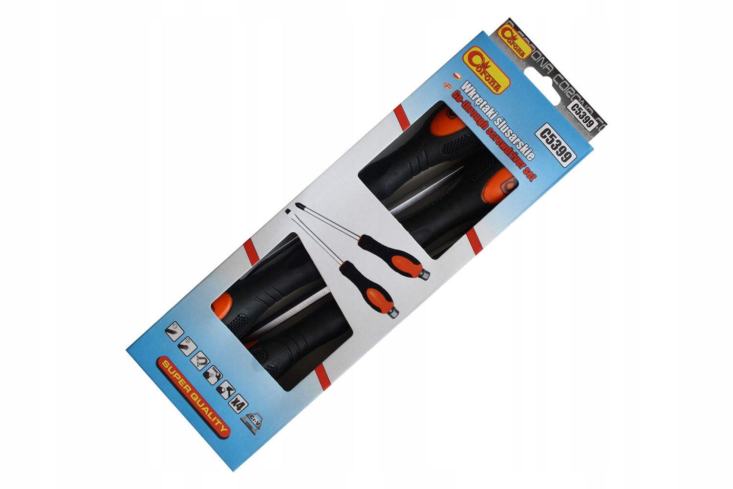 

Corona Zestaw Wkrętaków Do Pobijania 4 Ele. C5399
