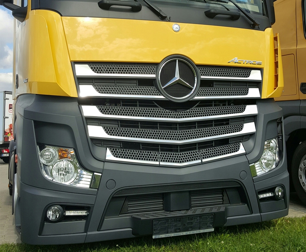 Mercedes Actros od roku 2011 Nakladky Na Grilovanie Stal was