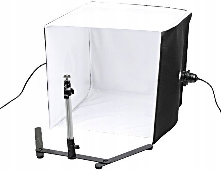 NAMIOT 60X60X60CM Z ŻARÓWKAMI 22W + STATYW STUDIO EAN (GTIN) 5903949544015