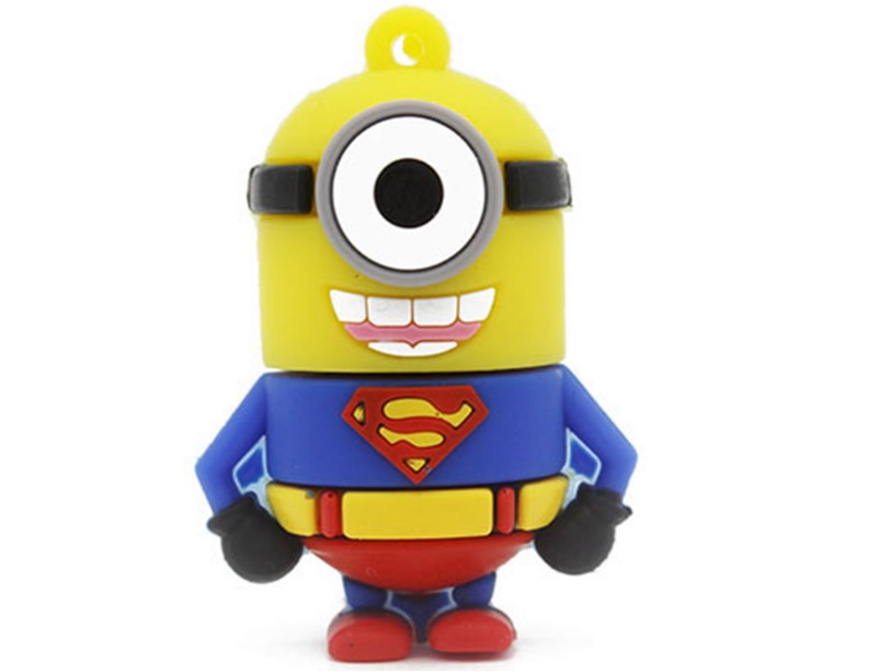 

Pendrive Usb 8 Gb Minionki Superman Bajka Bohater