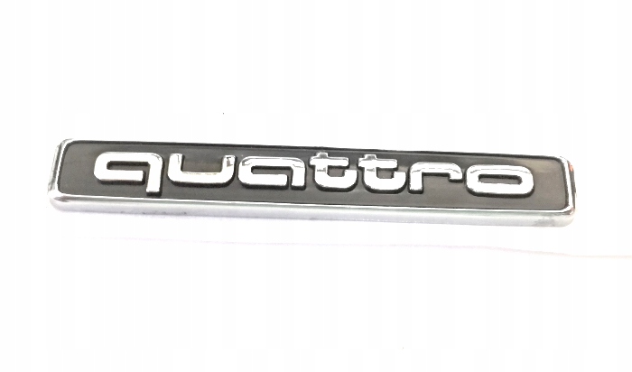 

Naklejka emblemat Audi Quatrro na tylną klapę