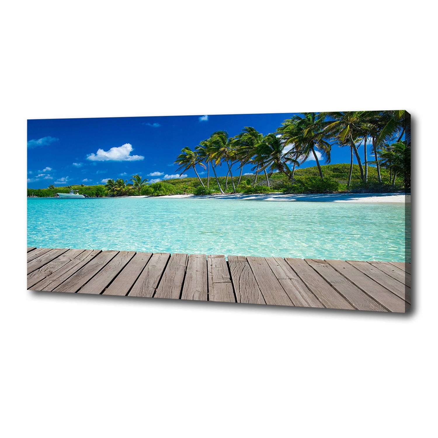 

Foto obraz na płótnie Tropikalna plaża 125x50 cm