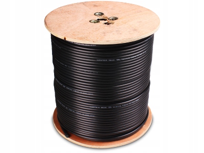 

Przewód Koncentryczny NS100 Żelowany Czarny Eqbb