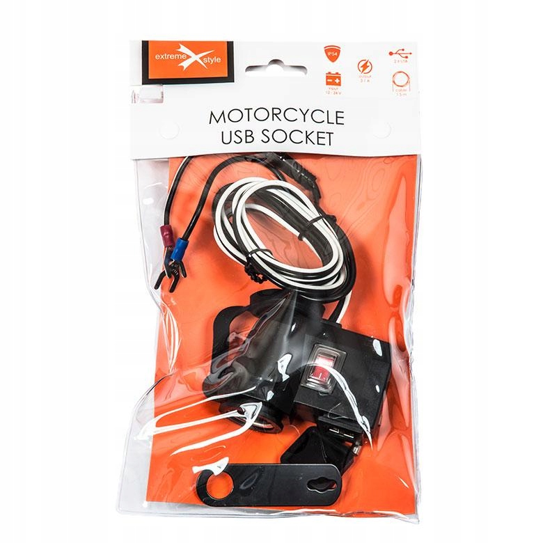 MOTOCYKLOWE GNIAZDO ZAPALNICZKI USB Producent Extreme