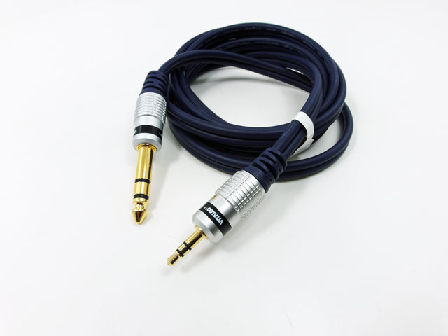 

kabel przewód jack mały jack duży 1,5m Vitalco