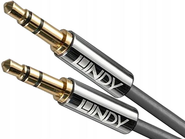 

Kabel Mini Jack 3,5MM Stereo Lindy Cromo Line 5M