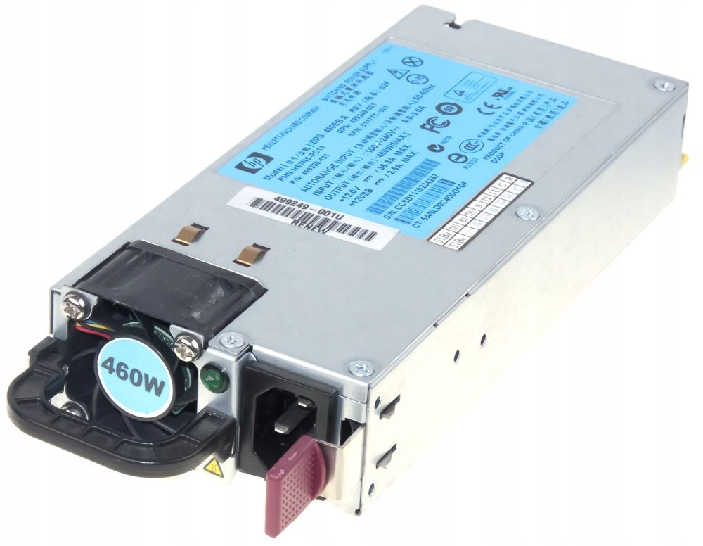 

Hp 499250-101 511777-001 DPS-460EB A 460W ML350