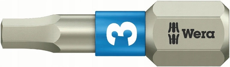 

Bit imbusowy 3,0mm krótki inox Wera 071073