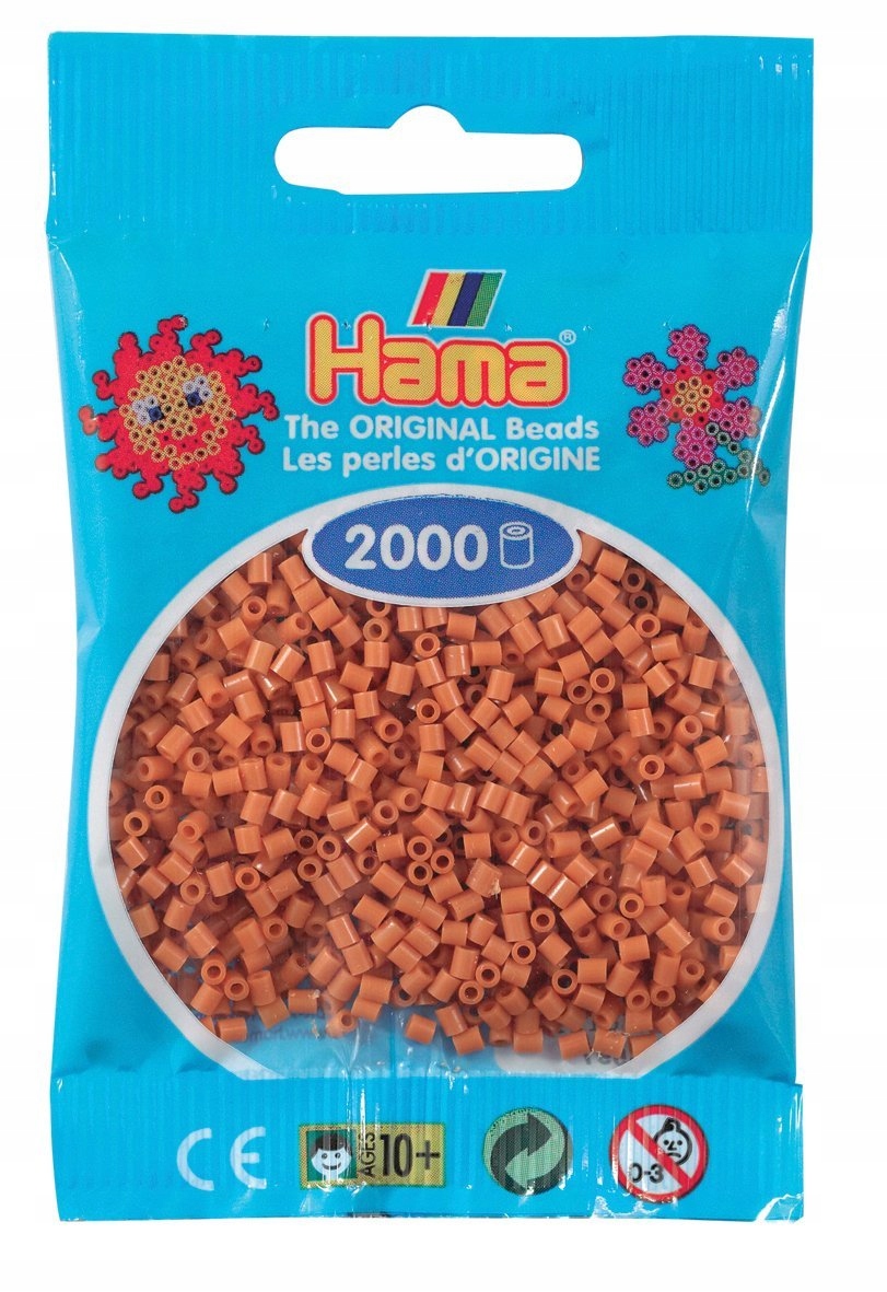 

Koraliki Hama Mini 2000 501-21 Jasno Brązowe