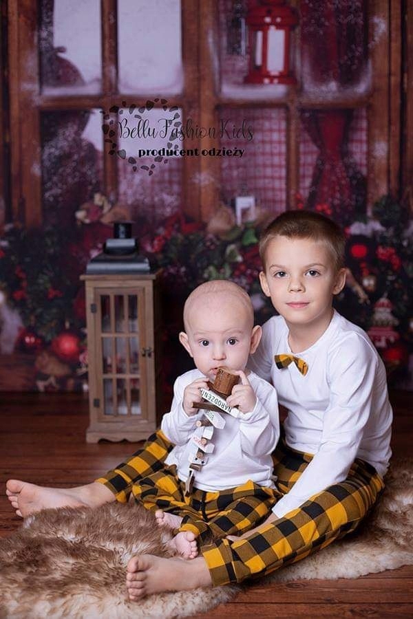 Sportowo elegancki ZESTAW Z MUSZKĄ SYN 68-74cm Marka Inna marka