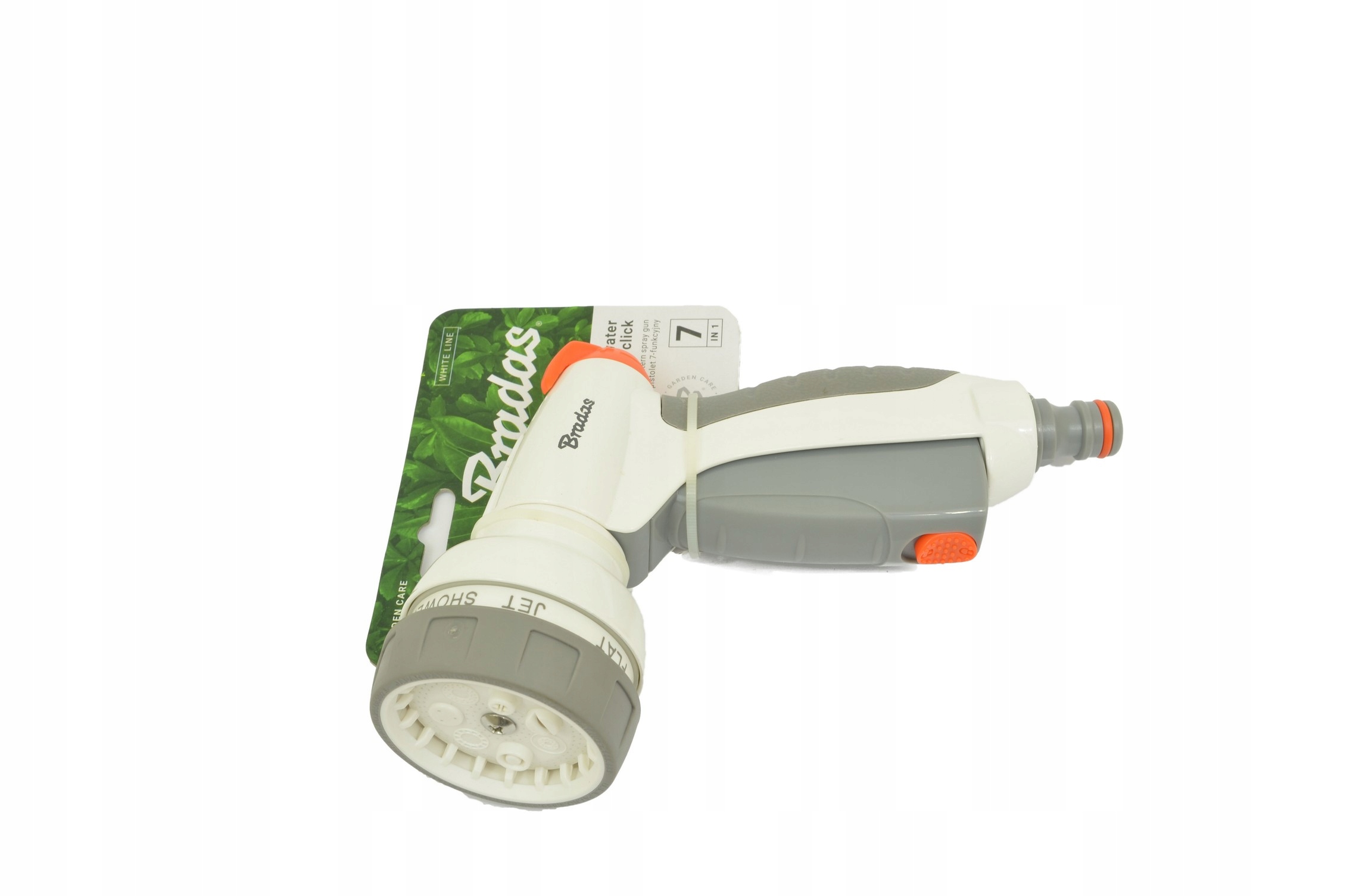 PISTOLET ZRASZACZ DO PODLEWANIA OGRODOWY Metalowy Marka Bradas