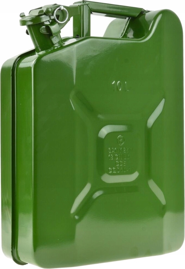 Металлическая жестяная канистра 10L