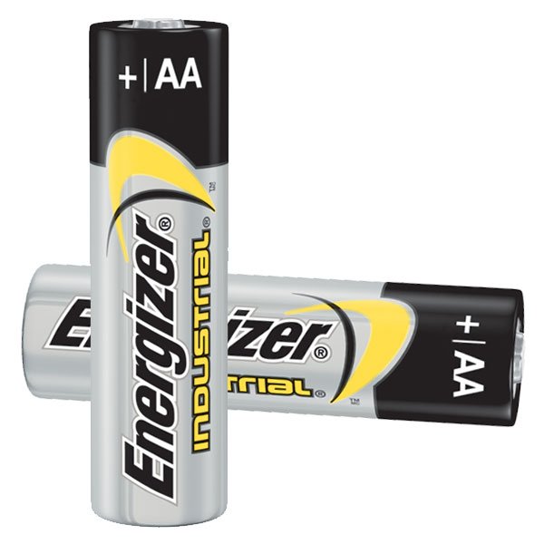 40x MOCNA BATERIA ENERGIZER INDUSTRIAL LR6 R6 AA 10 lat ważności Symbol baterii AA (R6)
