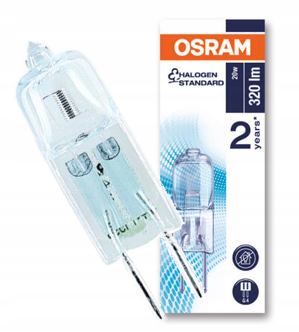 

Osram Żarówka G4 20W 320LM 12V Do Piekarnika
