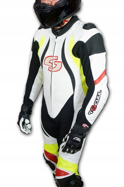 TSCHUL 998 - SKÓRZANY SPORTOWY KOMBINEZON 1cz. 50 Model 998