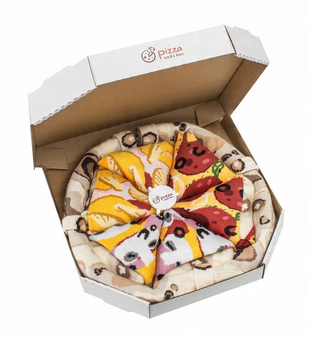

Pizza Skarpetki Hawaii Capriciosa Pepperoni 4 pary