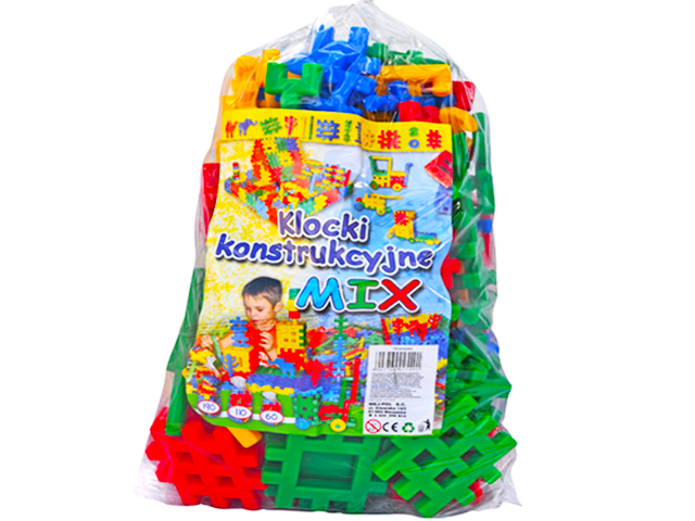 

Polskie Klocki Wafle Wielka Paka 110 Elementów