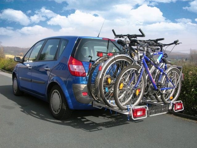 PLATFORMA BAGAŻNIK UCHWYT HAK 4 ROWERY NIEMIECKI ! Liczba rowerów 4