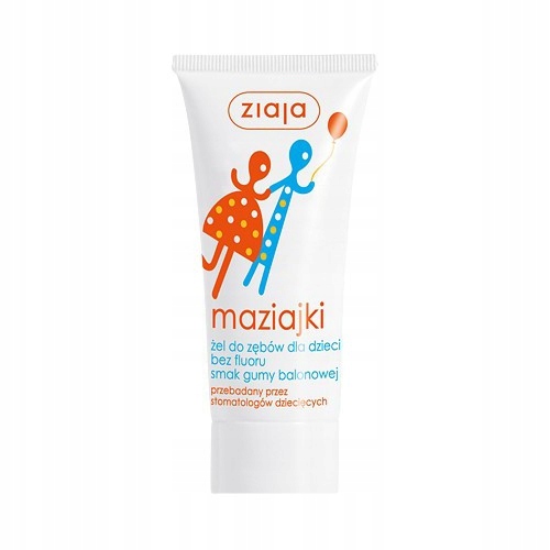 

Ziajka Maziajki Guma balonowa żel do zębów 50 ml