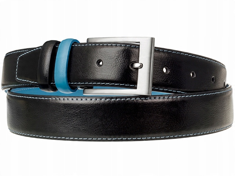 

Skórzany Pasek Skóra Szeroki Spodni L Jeans P6 110