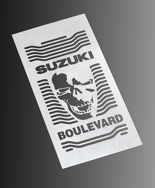 OSŁONA CHŁODNICY BOULEVARD 800 CZASZKA VL C 50