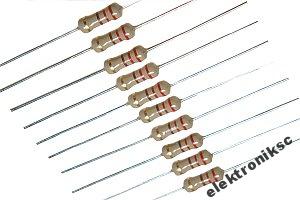 

Rezystor 62R 0,25W opornik 62ohm 1/4W KPL=50szt