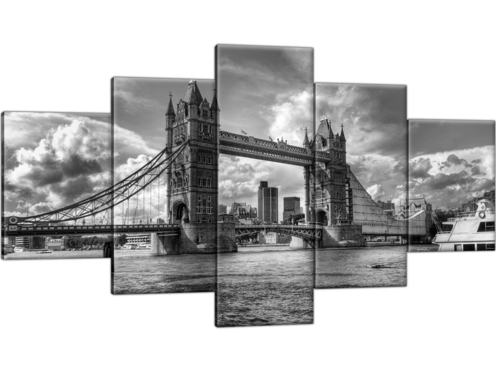 

Tower Bridge Londyn Anglia Uk Obraz 150x80 Tryptyk