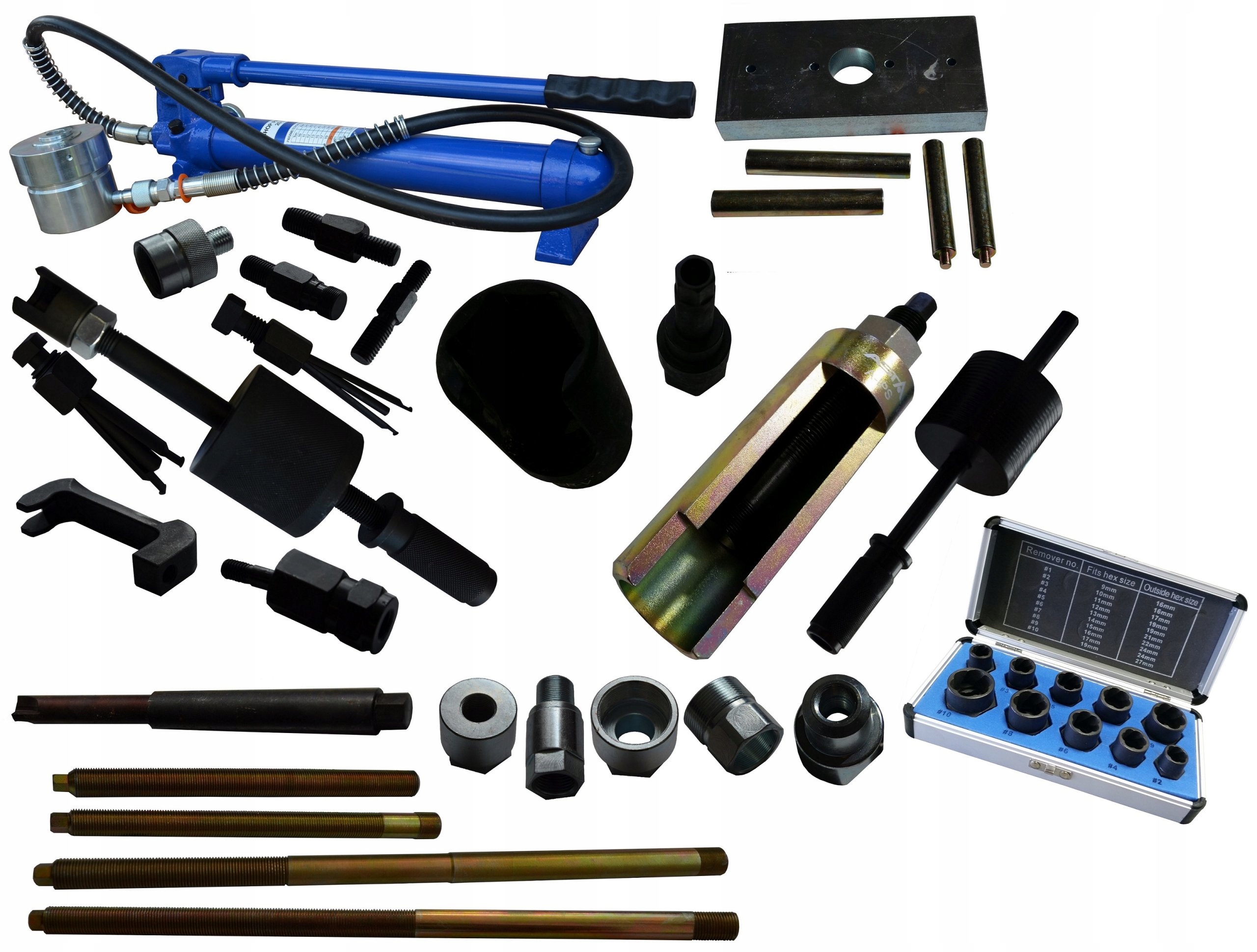 Stahovač Vstřikovačů Hydraulický, Všechny Max