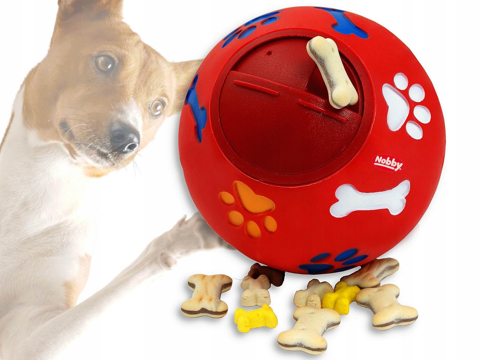 

Zabawka Edukacyjna Piłka Kula dla Psa na Przysmaki