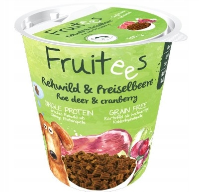 BOSCH FRUITEES SNACK SARNA ŻURAWINA 200G