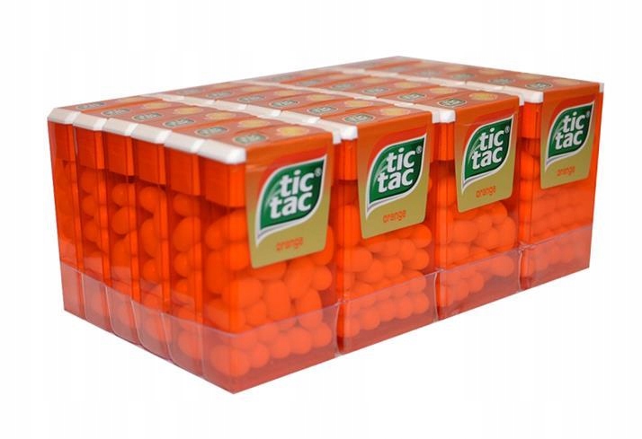Tic Tac Orange Tik 18г 24 штуки