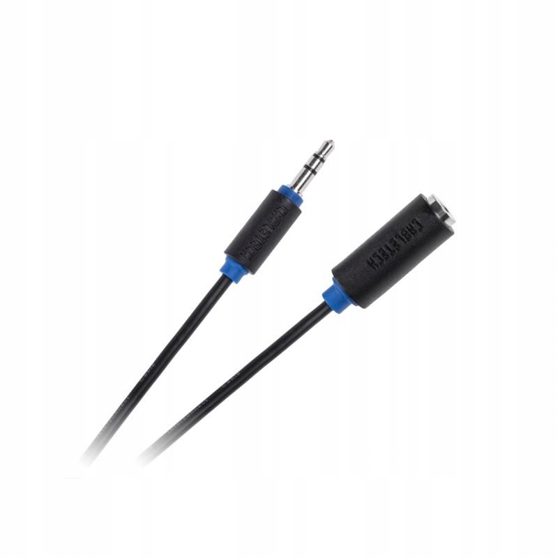 Kabel Jack 3. 5 wtyk- gniazdo 3m Cabletech standard Cabletech
