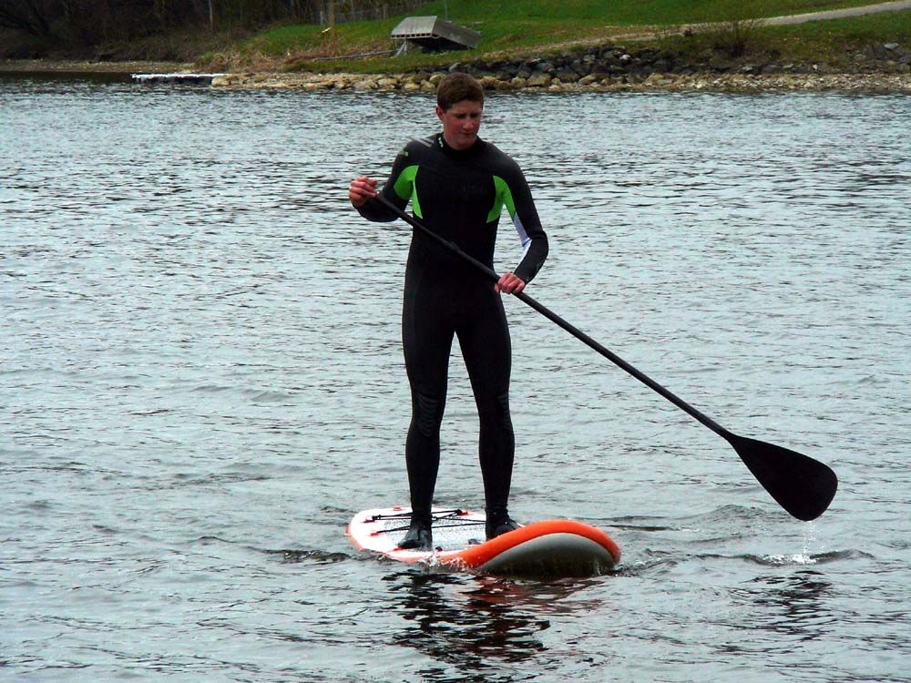Deska Sup Board 300 Orange Viamare