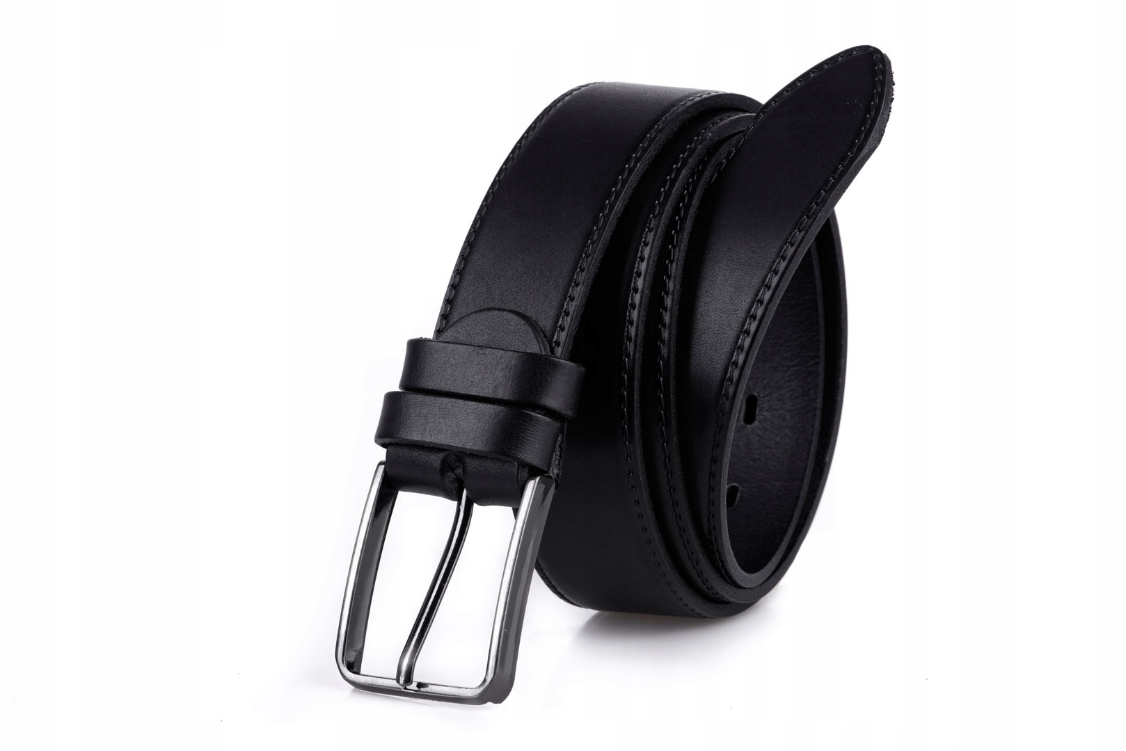 

Pasek męski skórzany klasyczny czarny 3,5/100 cm