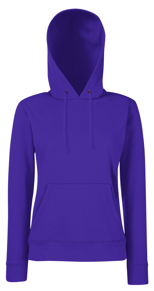 

Fruit Of The Loom Damska Bluza z Kapturem Purp Xs