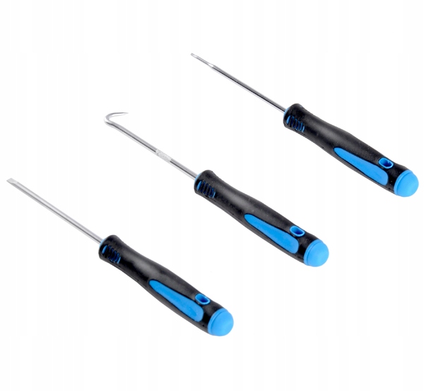 Zestaw haczyków haki groty skrobaki oringów oring Marka Geko