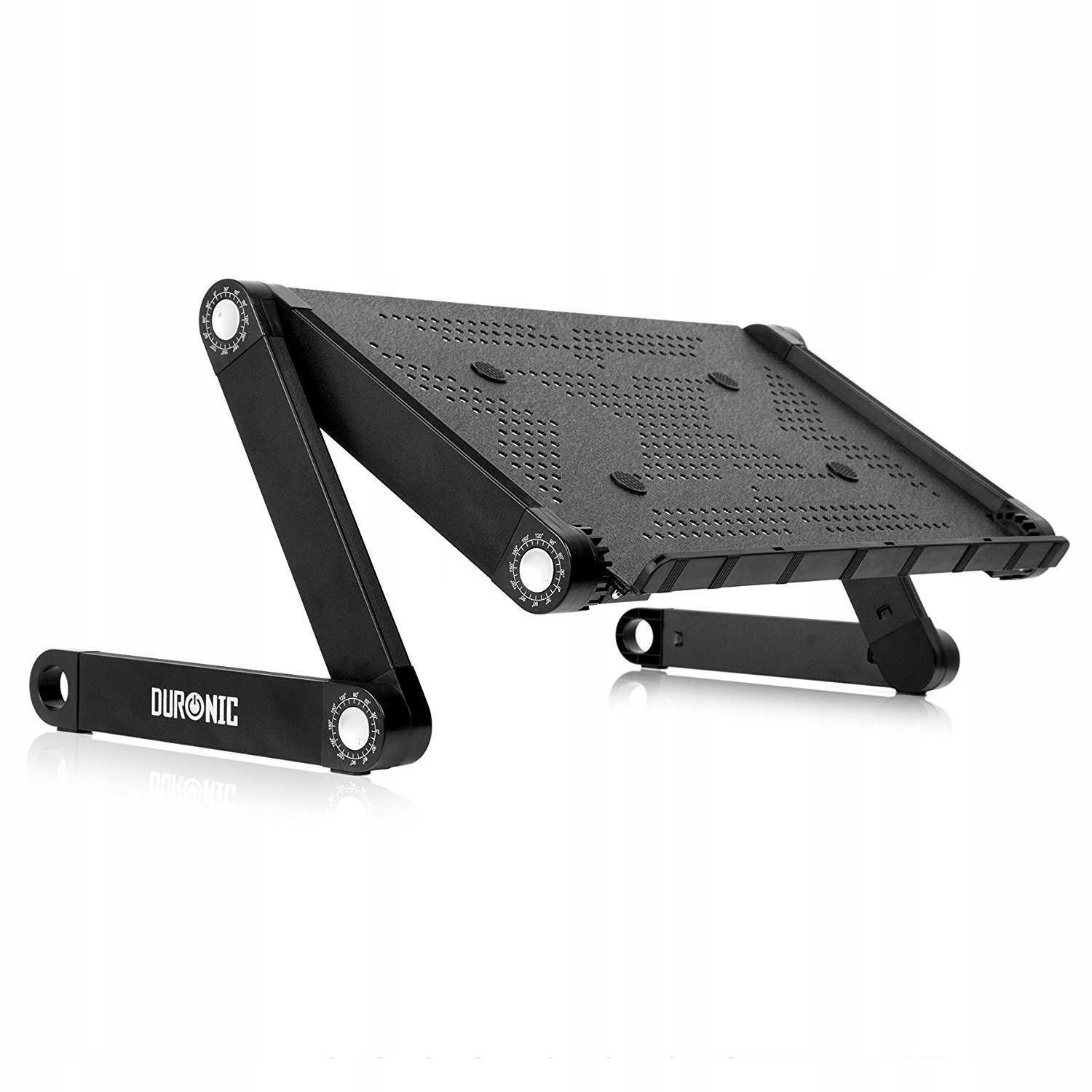 Držák Na Notebook Tablet Macbook Duronic DML121 Nastavitelný 360° Skládací