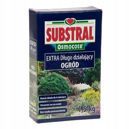 

Nawóz uniwersalny Substral Osmocote 1,5 kg 6m-cy