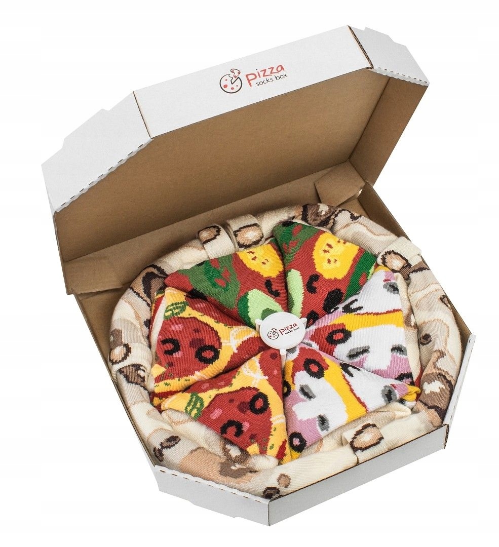 

Pizza Skarpetki Capriciosa Pepperoni Vege 4 pary