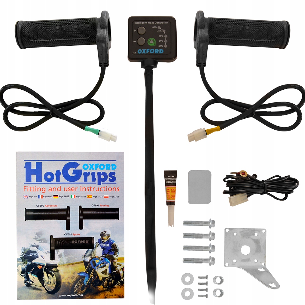

Podgrzewane manetki Oxford Premium Adventure V8