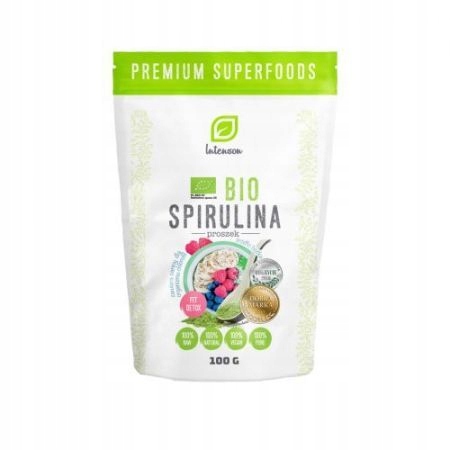 

Spirulina 100g Bio 100% w proszku Cer. Ifs