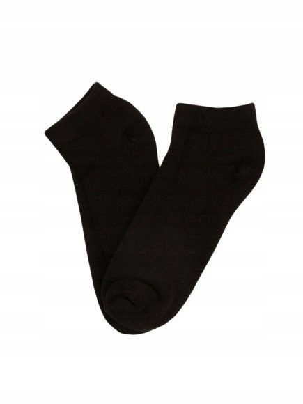 SKARPETKI STOPKI DAMSKIE MĘSKIE CZARNE 35-38