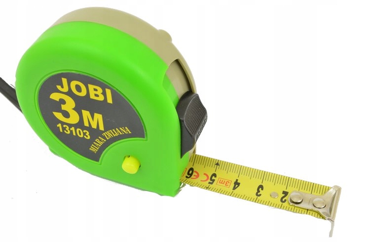 

Miara Miarka Jobi Zwijana Taśma 3m Ze Stopem Mocna