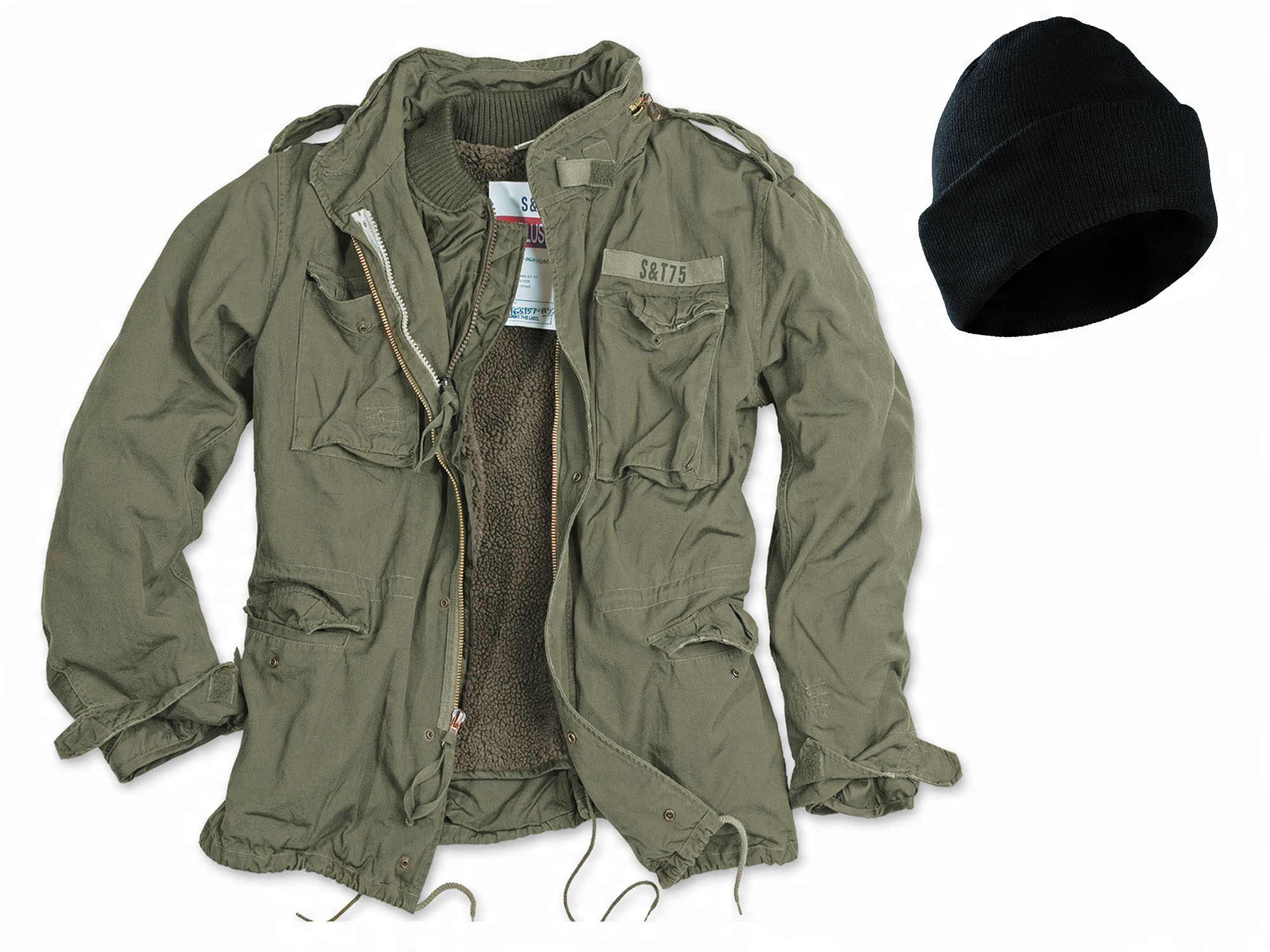 

Kurtka M65 Regiment 3w1 Parka Olive Surplus - L