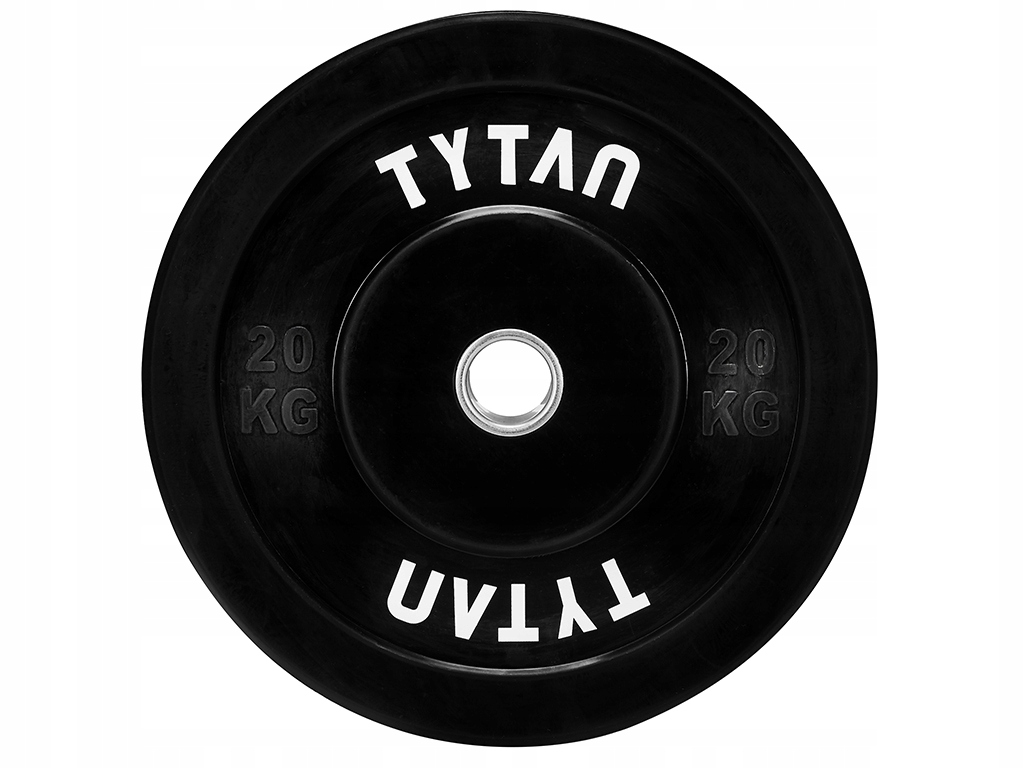 OBCIĄŻENIE OLIMPIJSKIE GUMOWANE TYTAN SPORT 20 KG