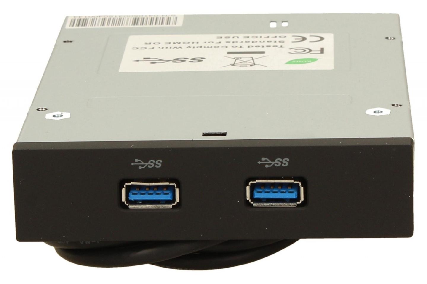 Chieftec hub USB - MUB-3002, 2xUSB 3.0 port